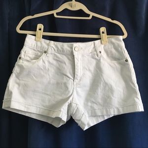 PAIGE | Cuffed Jean Shorts